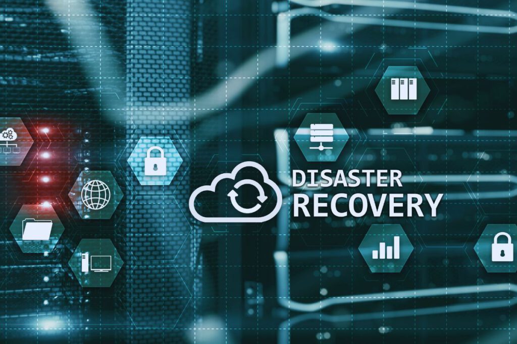 back up and disaster recovery icons