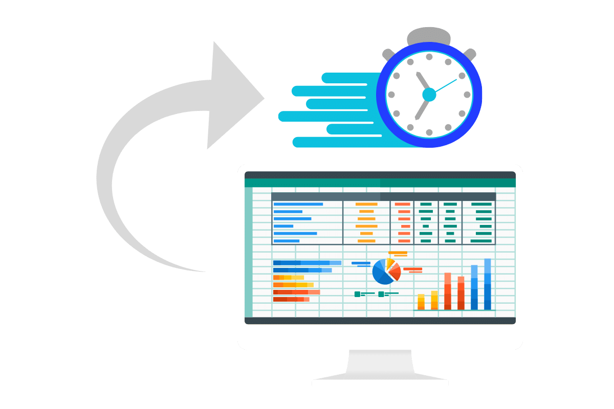 Faster transferring accounting data