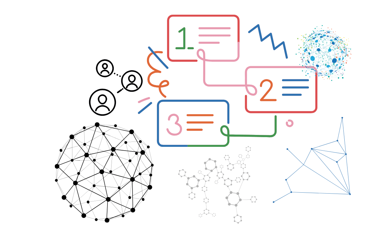 Onboarding process signs and icons